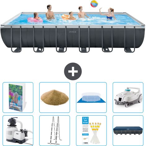 Ultra XTR Pool Rechteckig - 732x366x132 cm - 9-teilig S611