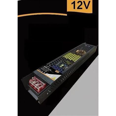 Trade Shop - SCHLANKES STABILISIERTES NETZTEIL 12V 300WATT SCHALTER LED-TRANSFORMATOR FHYLA300W12V - (1/5)