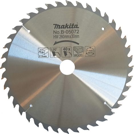 MAKITA B-05072 HM 260/30/40D Standard Scheibe