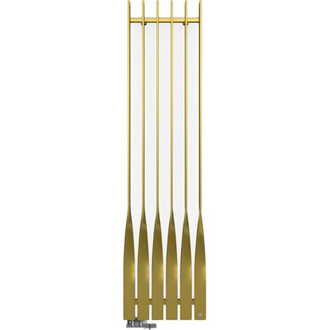 Radiatore acqua calda dorato - HxL : 1600x410mm - 704 Watt - CYK1600/410VYLBRA