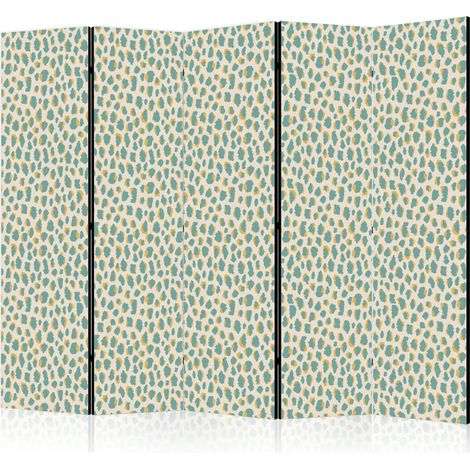 Paravento artgeist decorativo flizeline legno 225x172 cm