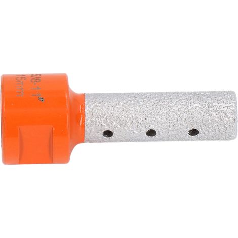 Fraise diamantée pour élargir, découper et façonner les trous dans le granit et le quartz, 15 mm / 0,59 pouce (1/5)