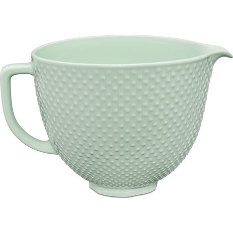 Tazón de cerámica artesanal único de 4,7 L, 5 colores, KitchenAid: Gota de rocío (1/5)