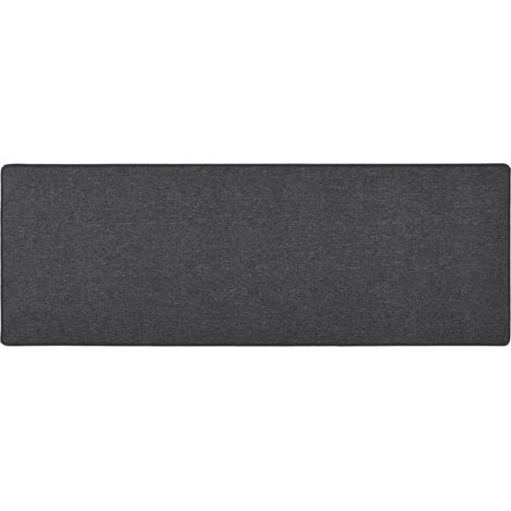 Tapis de salon Style Moderne - Tapis de couloir Anthracite 50x150 cm BV105010 - BonneVie (1/5)