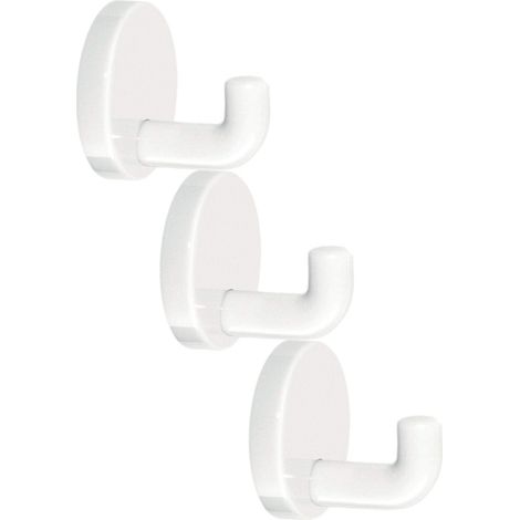 vasalat Hewi 801.90.010 - Set di 3 ganci da parete, colore: Bianco puro (1/5)