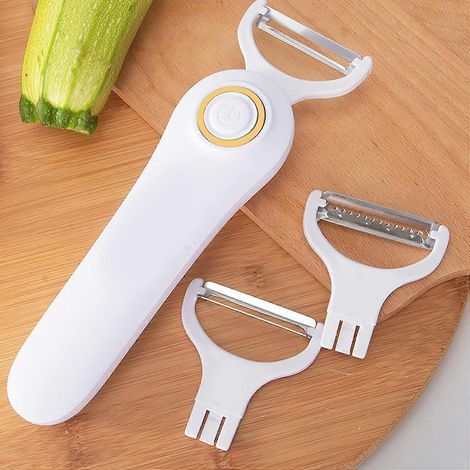 Éplucheur multifonctionnel électrique rechargeable USB 3 en 1 (1/5)