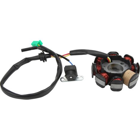 8-poliger Magneto-Stator-Zündgenerator für chinesische 125-cm³- und 150-cm³-Roller und ATVs (152QMI, 157QMJ) (1/5)