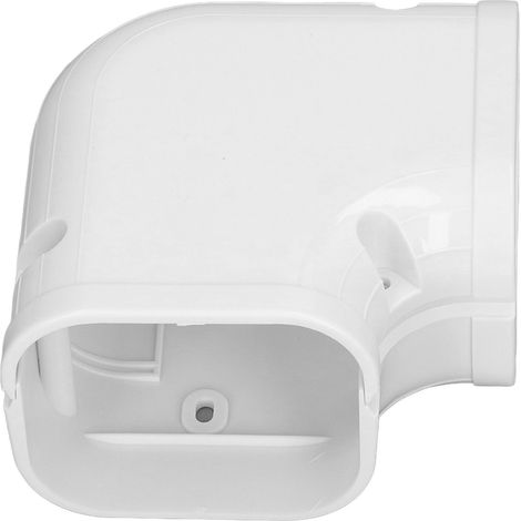 Coude plat à 90 degrés en PVC pour mini climatiseur de 1 à 2 chevaux (1/5)