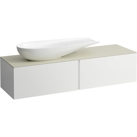 LAUFEN Il Bagno Alessi cajonera, 1 agujero para grifo, encimera