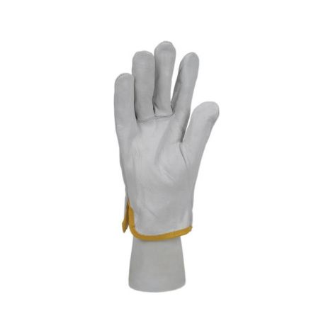 Guantes estilo conductor de piel de cabrito de Perfecta adaptación y tacto excelente en Pack de 12 unidades T-10 (12 pares)
