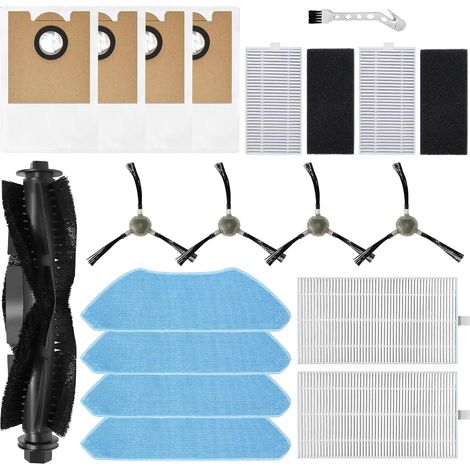 Kit Accessoires Aspirateur - 17 Pièces - Pour Lefant M2 M2 Pro M2S Pro M2 Plus - Brosse Filtre Chiffon Sac (1/5)