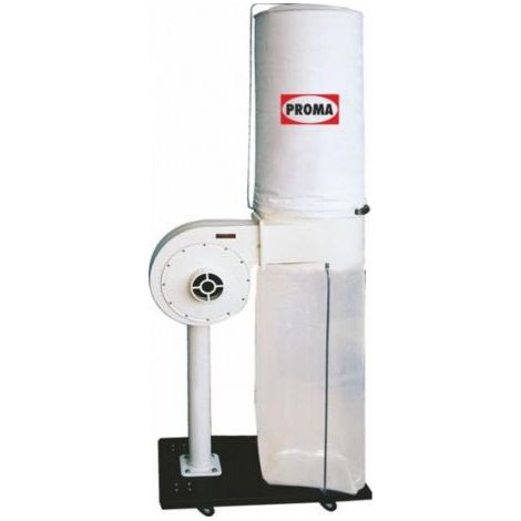 Aspiratore di polveri e contaminanti Proma OP-750 230V, uso industriale, alta potenza de aspirazione, compatto ed efficiente per officine professionali