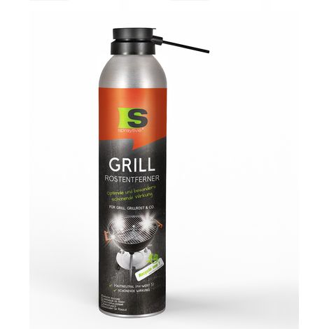 Spraytive 1x 300ml Grill-Rostentferner – 2in1 Rostlöser-Spray mit Langzeitrostschutz für Grillrost & BBQ - Grillrostreiniger (1/4)
