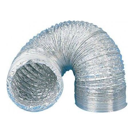 Gaine souple aluminium, D 80 mm, longueur 10m S&P (UNELVENT) 821667 (1/2)