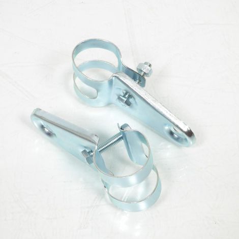 Paar verzinkte Ampelbeine für Motorradgabel Mopedgabel Ø28mm neu (1/4)