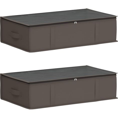 Maison Exclusive - Scatola di stoccaggio con finestra trasparente in alto 2 pz (1/5)