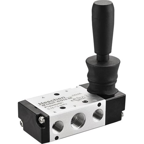 4H210-08 Manual Pull Pneumatic Mechanical Valve PT1/4" Port 2 Position 5 Way (1/5)
