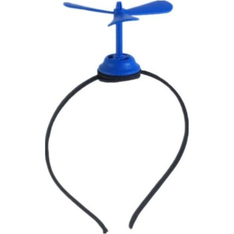 Bandeau Coréen Bleu Accessoire Cheveux Créatif Forme Éventail, Bandeau Confortable pour Lavage Visage (1/5)