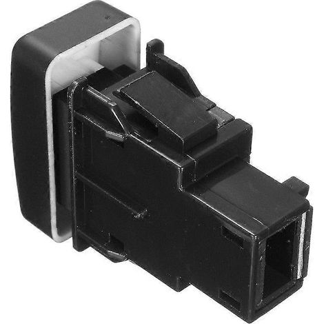 Interruptor de botón pulsador LED de 5 pines para luces antiniebla de coche con cable para Honda Civic Accord CRV Edition 0620