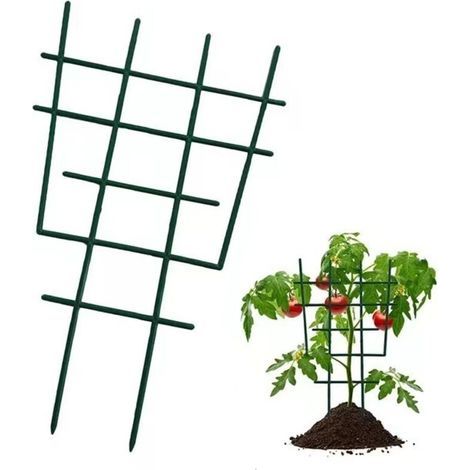 Support pour rosiers grimpants, support pour fleurs, support pour plantes grimpantes en pot, support à fleurs, accessoires de jardinage, treillis pour plantes grimpantes, support à fleurs, lot de 5 (1/5)