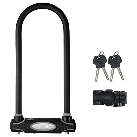 Antifurto a U in acciaio Cémente con maniglia lunga 28 cm. - Master Lock (1/4)