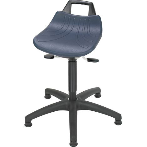 Lotz, Tabouret à hauteur réglable par lift à gaz, avec patins, (1/5)