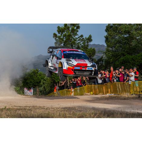 Papier peint panoramique Auto / Voiture de course - Rallye Automobile - 130 cm x 87 cm (1/2)