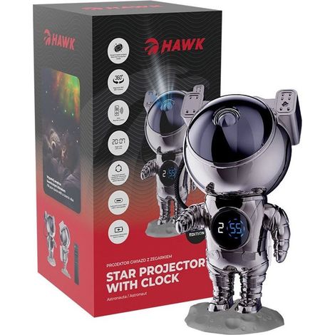 Proyector de estrellas <> HW-STAR02 de Hawk con reloj, versión cromática (1/5)