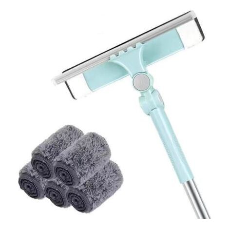 2 in 1 retractable window cleaner