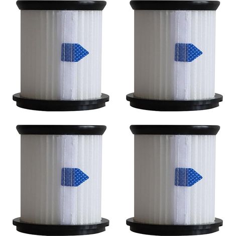 Lot de 4 filtres HEPA de rechange pour aspirateur INSE N5S Cordles Vacuum Cleaner, filtre à vide en maille
