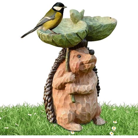 Garten Statues Niedliche dekorative Igel Figuren Tierfigur