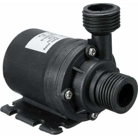 Pompe à eau submersible à moteur sans balais Ultra silencieux Mini DC 12V Lift 5M 800L/H