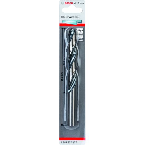 Broca para metal HSS-RPointTeQ DIN338 13.0x101x151  BOSCH 2608577177