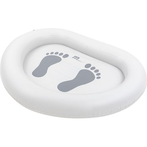 MSpa Fußwanne  Whirlpool Zubehör - Aufblasbares Fußbad - Pool Hygiene - Fuß Becken - Wanne - tragbar - Wellness - Spa - 73 x 93 cm (1/3)