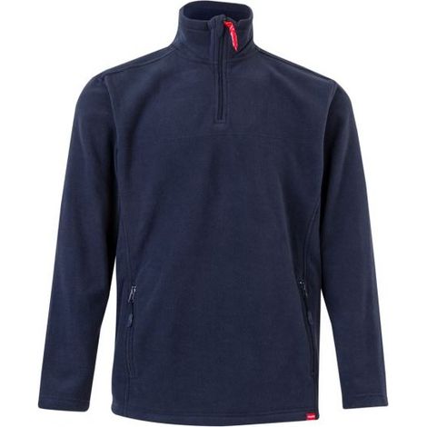 jersey polar verman cuello cremallera varios colores talla s-xxl color ropa azul marino talla xl (1/5)
