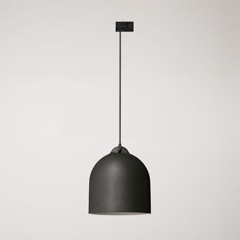 Creative Cables - Lampa wisząca z ceramicznym kloszem Campana M - lampa w zestawie
