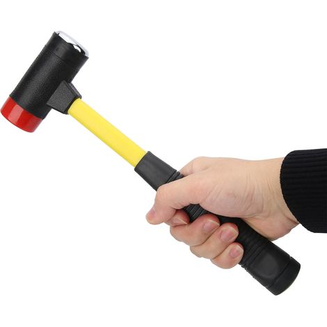 4-in-1 Hammer mit weichem und hartem Hammerkopf aus Kohlenstoffstahl und Gummigriff – Handwerkzeug (1/5)