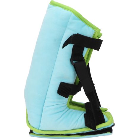 Protège-talon pour escarres, homme et femme, souple, respirant, ergonomique, orthèse de soutien pour pied tombant, vert (1/5)