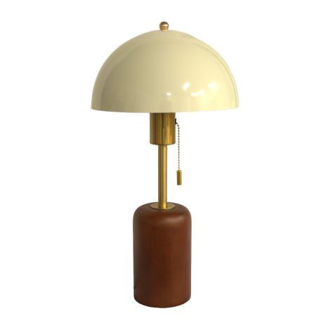 Applique murale E27, intensité variable avec interrupteur à tirette et veilleuse télécommandée, style vintage, en bois et métal, 3000K/4500K/6000K, idéale pour la chambre ou le salon. (1/5)