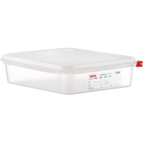 Boîte alimentaire avec couvercle GN 1/2 - Araven  4 L- Lot de 4