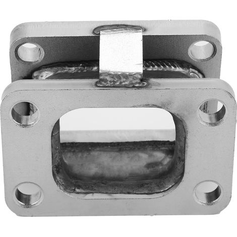 Adaptateur de bride de collecteur d'échappement turbo 15 degrés T3 vers T4 en acier inoxydable, accessoire de conversion (1/5)