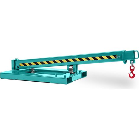 R+R Industrietechnik Kranarm Typ RKV1 bis zu 1000kg Traglast RAL 5018 Türkisblau