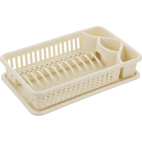 SECADOR DE PLATOS DE PLÁSTICO LUX CREAM - BEN