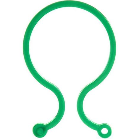 Plant Clip - 8-Shaped Plastic Garden Clip - For Climbing Plants Tomato Cucumber Vine Support - 200 Pieces (1/5)
