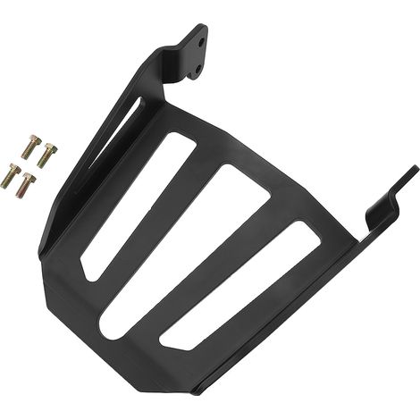Porte-bagages arrière en fer pour moto Yamaha, noir (1/5)