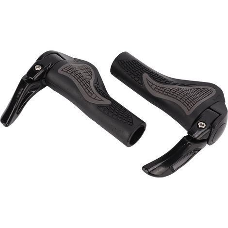 Poignées de Vélo de Montagne Antidérapantes en Caoutchouc Doux - Couvre-Guidon avec Cornes Antichoc (1/5)
