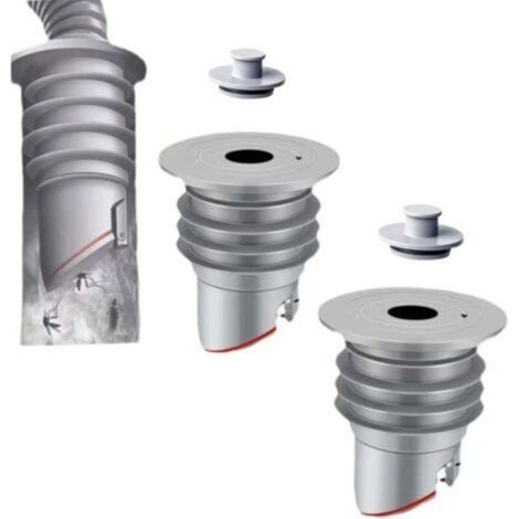 Bouchon anti-odeurs pour machine à laver , joint de tuyau de machine à laver 45-50 mm, bouchon étanche (2 pièces) (1/4)