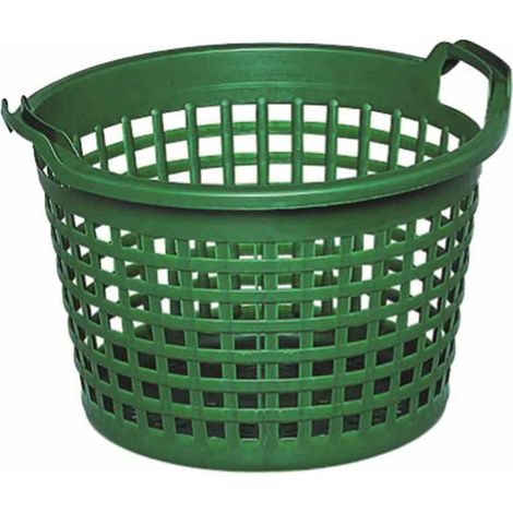 Gartenkorb 25 kg, grün, rund (1/4)