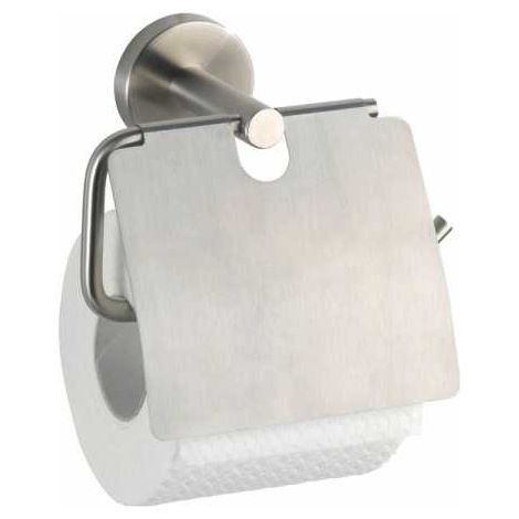Wenko Bosio - Porta carta igienica de Carta igienica, de Acciaio inox, 15 x 13,5 x 7 cm, Finitura opaca