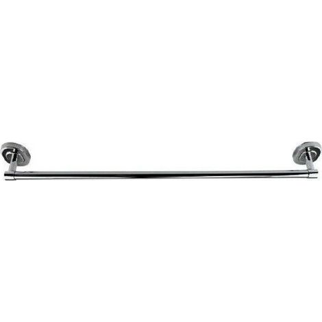 Cleafe - Porta Asciugamani In Acciaio A Parete Bagno Fissaggio Con Viti Colla 60 Cm 69196 - (1/2)